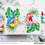 Tropical Birds Stamp Set