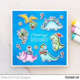 Christmas Dinosaurs Stamp Set