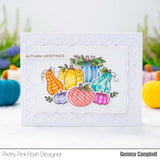 Sentiment Strips: Fall Stamp Set
