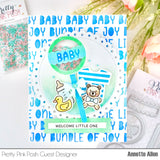 Baby Words Stencil