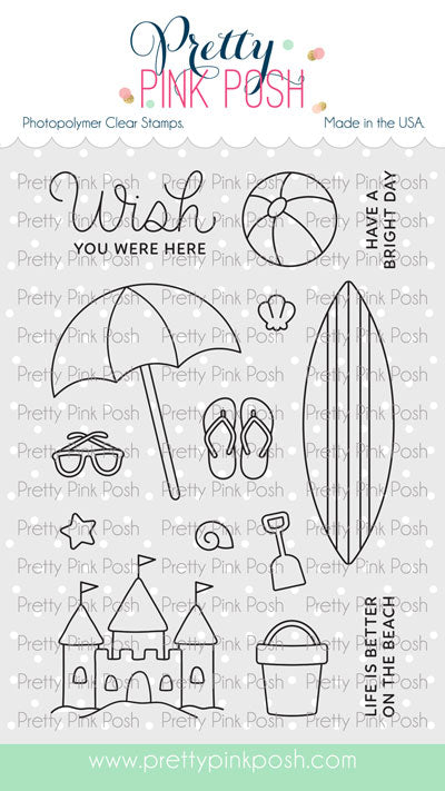Beach Fun Stamp Set