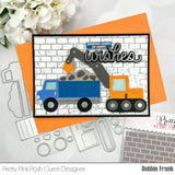 Brick Background Stencil