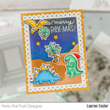 Christmas Dinosaurs Coordinating Dies