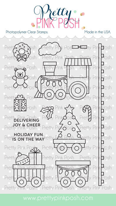 Christmas Train Stamp Set