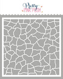 Crackle Background Stencil