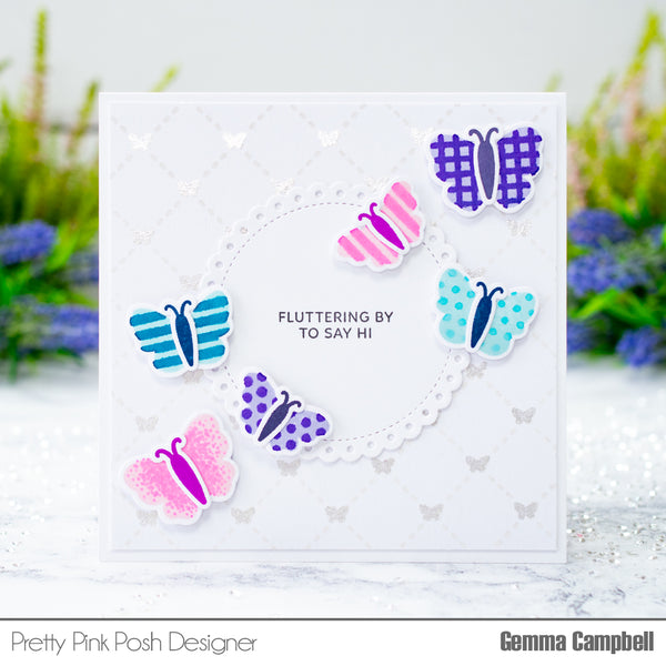Decorative Butterflies Coordinating Dies – Pretty Pink Posh LLC