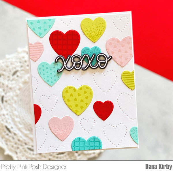 Decorative Hearts Stamp Set – Pretty Pink Posh LLC