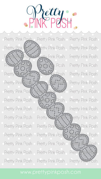 Easter Egg Border Dies – Pretty Pink Posh LLC