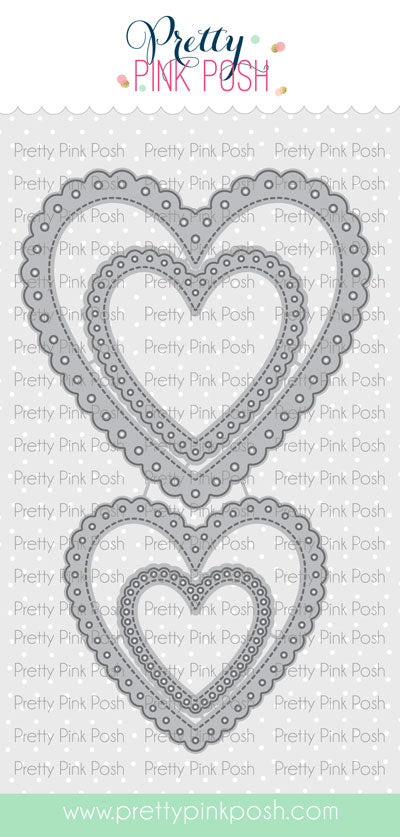 Eyelet Hearts Dies