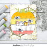 Crackle Background Stencil