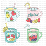 Fruit Mug Additions Dies