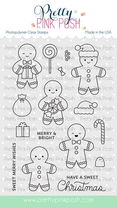 Gingerbread Friends Stamp Set