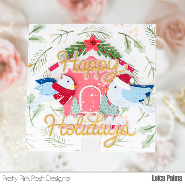 Layered Fall Wreath Stencils (2 Pack) – Pretty Pink Posh LLC