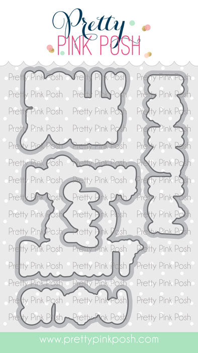 Holiday Word Scenes Coordinating Dies