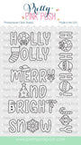 Holiday Word Scenes Stamp Set