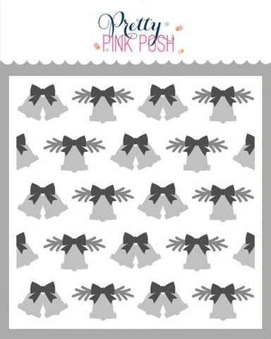 Layered Christmas Bells Stencils