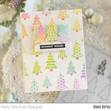 Layered Christmas Trees Stencils (3 Pack)