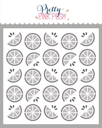 Layered Citrus Stencils (3 Pack)