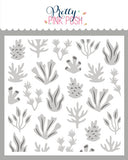 Layered Coral Stencils (2 Pack)