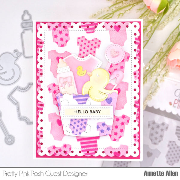 Layered Onesies Stencils (2 Pack) – Pretty Pink Posh LLC