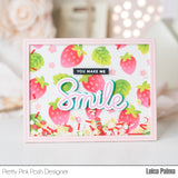 Layered Strawberries Stencils (4 Pack)