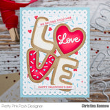 Layered Heart Sprinkles Stencils (2 Pack)