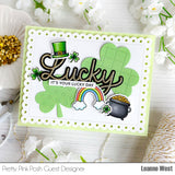 Stitched Shamrocks Dies