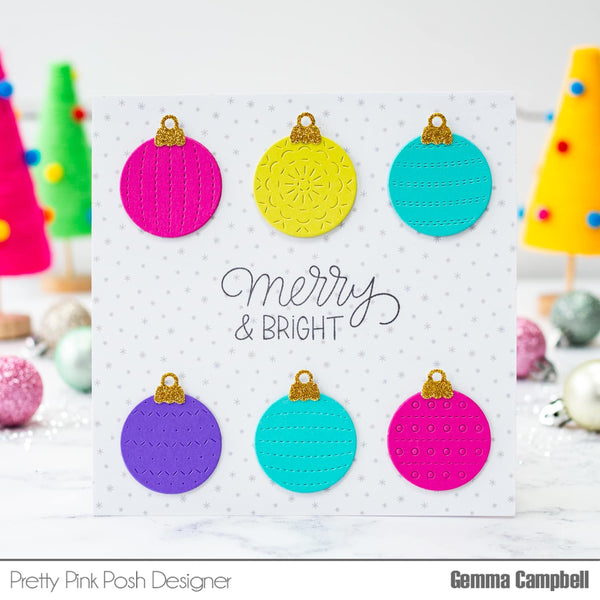 Ornament Cover Plate Die – Pretty Pink Posh LLC