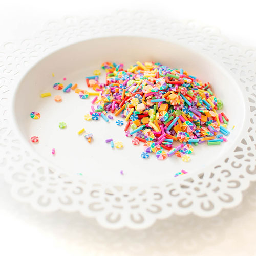Over the Rainbow Clay Confetti