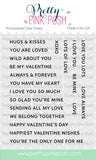 Sentiment Strips: Valentine Stamp Set