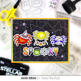 Crackle Background Stencil