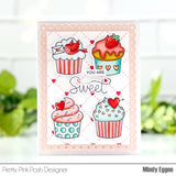 Valentine Cupcakes Coordinating Dies