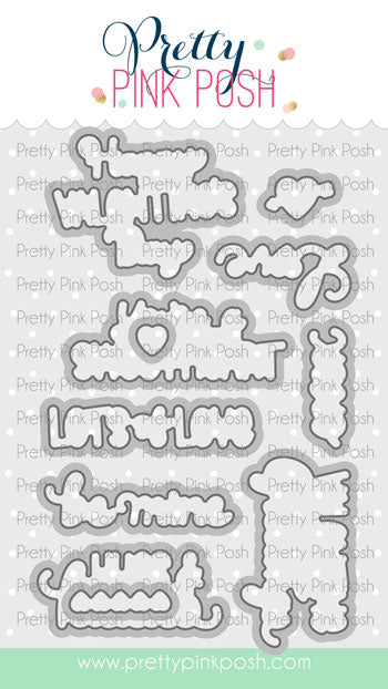 Valentine Greetings Coordinating Dies
