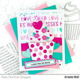 Valentine Words Stencil