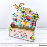 Christmas Dinosaurs Stamp Set