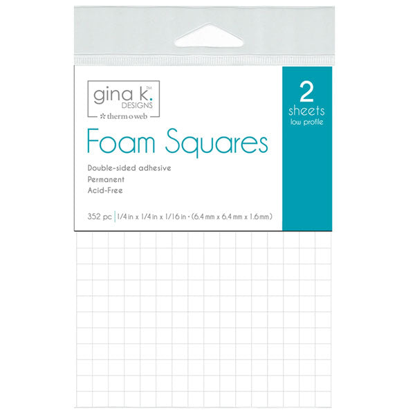 1/4" Foam Squares