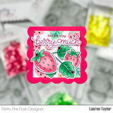 Layered Strawberries Stencils (4 Pack)