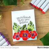 Hibiscus Flowers Stamp Set