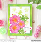 Tropical Leaves Stencil