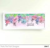 Flourishing Fuchsias Stencil