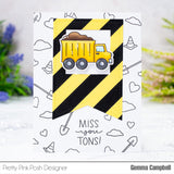Construction Trucks Stamp Set