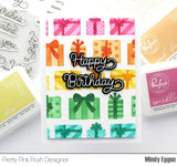 Birthday Scripts Stamp Set
