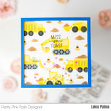 Layered Construction Trucks Stencils (3 Pack)