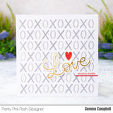 Layered XOXO Stencils (3 Pack)