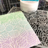 Easter Background Stencil