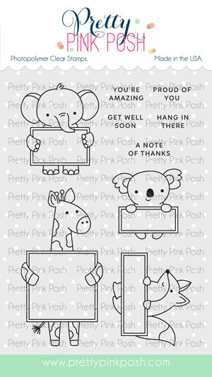 Animal Signs Stamp Set