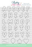 Balloon Alphabet Stamp Set