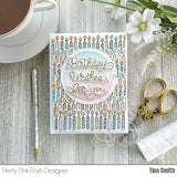 Birthday Scripts Stamp Set