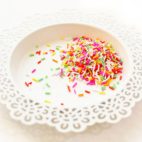 Birthday Cake Clay Confetti