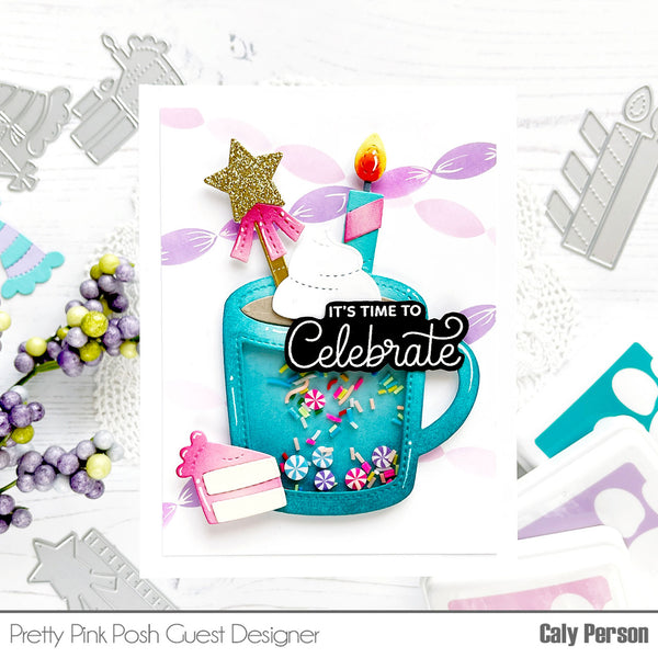 Birthday Wreath Stamp Set – Pretty Pink Posh LLC